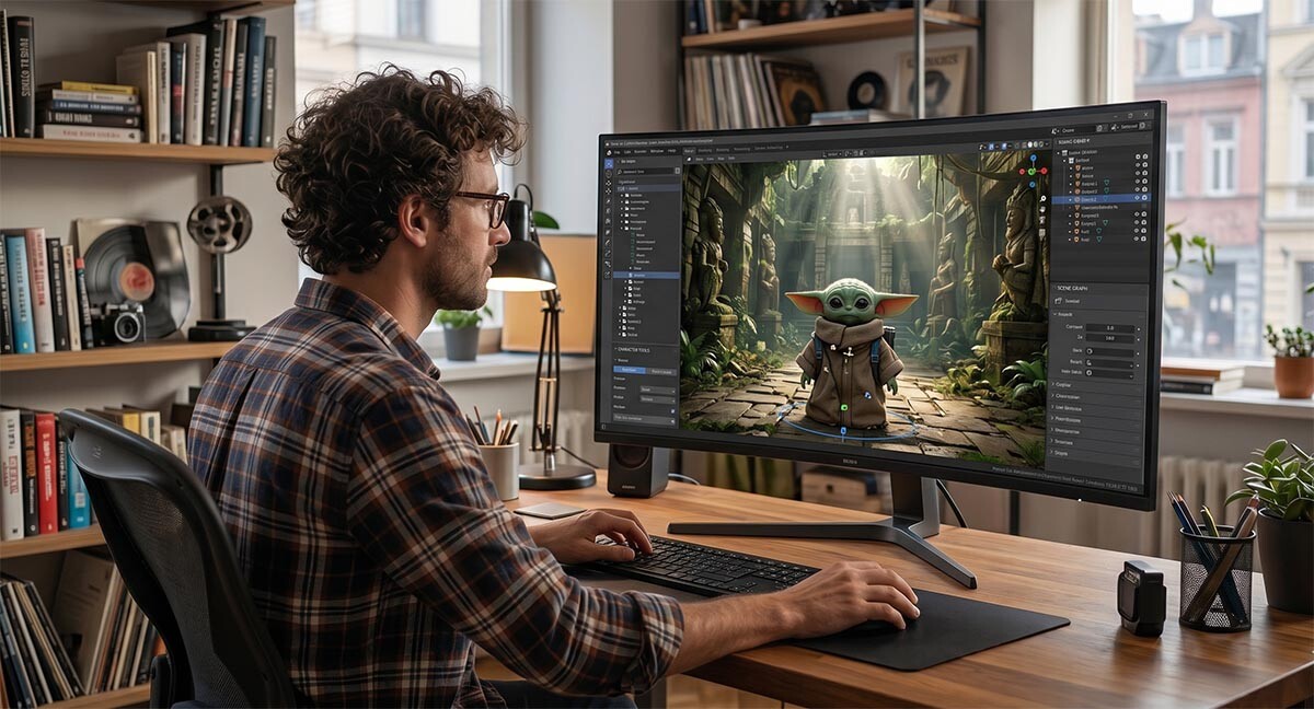 práce s grafikou na počítači